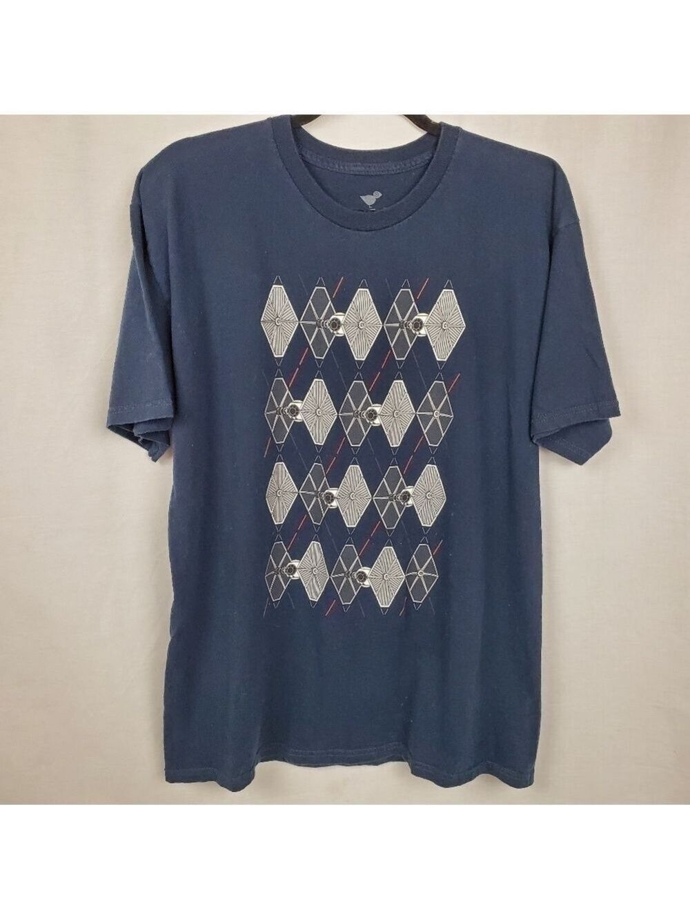 Teefury sz L Star Wars Tie Fighter graphic tshirt
